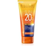Eveline Cosmetics Amazing Oils Macadamia Oil maitininantis Sunscreen Lotion SPF20, 200 ml