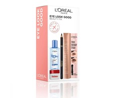 „Eye Look Good“ grožio rinkinys „L'Oreal Paris“: „L'Oreal Paris“, valomasis, micelinis vanduo, visiems odos tipams, 95 ml + „Paradise Extat“