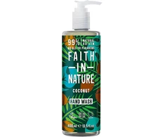 Faith In Nature Coconut 99% Natural Ingredients Cleansing Liquid Soap For Hands, 400 ml
