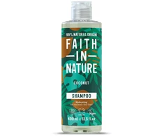 Faith In Nature, Coconut, Hair Šampūnas, Hydrating &amp; Moisturising, 400 ml