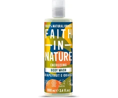 Faith In Nature, Grapefruit &amp; Oranžinis, Energising, Kūno prausiklis, 100 ml