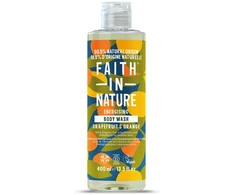 FAITH IN NATURE kūno prausiklis Grapefruit Oranžinis, 400ml