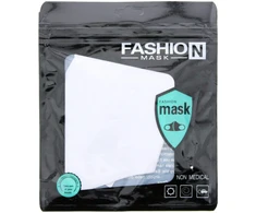 Fashion Fashion, Fashion, Textile Mask, Baltas, Reusable, Unisex Unisex