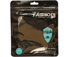 Fashion Textile Mask Juodas Reusable For Women