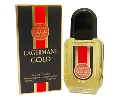 Fine Perfumery Laghmani Juodas Gold EDT tualetinis vanduo vyrams, 85 ml