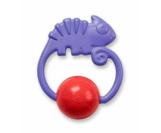 Fisher Price, Chameleon, Rattles With Teething Toy 2-In-1 , Unisex, 3+ months