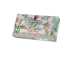 La Dispensa Florinda Mosaico muilas augalinis, rankų darbo, parfumuotas, Rožinės Lelijos aromato, 100 g