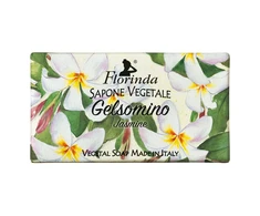 Florinda Jasmine Vegan Hydrating &amp; Cleansing Floral Scented Soap Bar Body, 100 g