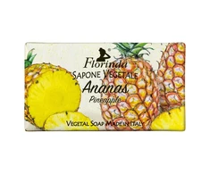 Florinda Pineapple Vegan Cleansing &amp; Softening Fruity Scented Soap Bar Body, 100 g