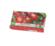 Florinda Rosa Selvatica Cleansing &amp; Softening Scented Soap Bar Body, 100 g