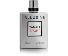 Fragrance World Allusive Canale Sport EDP parfumuotas vanduo vyrams, 80 ml