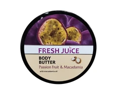 Fresh Juice Passiflora ir Makadamijos drėkinantis kūno sviestas, 225 ml