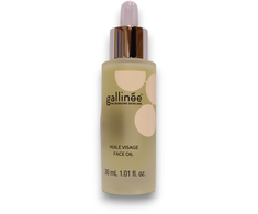 „Gallinee Microbiome Skincare“ prebiotikų ir postbiotikų maitinamasis aliejus veidui, 30 ml