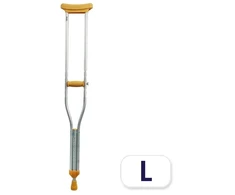 Geomed, Geomed, Adult, Crutches, Aliuminio, Sidabrinis, 155 cm