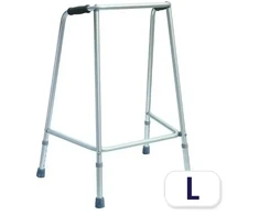 Geomed, Geomed, Frames, Walking Frames / Zimmer Frames, Aliuminio, Sidabrinis, 95 cm