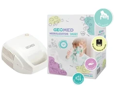 Haxe Geomed, Geomed, Nebulizers, With Compressor &amp; Compact Design, For Adults &amp; Children, Electric, Adult Mask, Child Mask, Mouthpiece, Air Tube &amp; Medication Cup Unisex