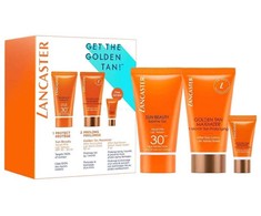 Get The Golden Tan! Set Lancaster: Golden Tan Maximizer, Buriti Oil, Anti-Wrinkle, After-Sun Serum, 3 ml + Golden Tan Maximizer,