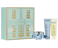 Gift Box Set Thalgo: Eveil à la Mer Valiklis Cleansing Gel For Face, 50 ml + Cold Kreminis Marine Soothing Kreminis For Face, 50 ml + Cold Kreminis Marine Sos Soothing Kreminis Mask For Face, 50 ml