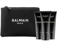 Balmain Gift Set : Homme, Hair Conditioner, Bodyfying, 50 ml + Homme, Hair Šampūnas, Bodyfying, 50 ml + Homme, Cleaning, Dušo želė, Body, All Skin Types, 50 ml For Men