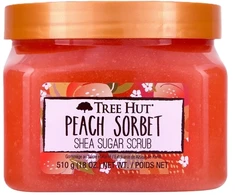 Gift Set, Tree Hut, Peach Sorbet, Exfoliating, Body Scrub, 510 ml