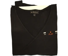 Givenchy, Play, ilgomis rankovėmis, unisex tekstiliniai marškinėliai, moterims, dydis M