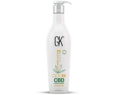 GK hair Global Keratin CBD veganiškas plaukų kondicionierius atkuriamiesiems plaukams, 650 ml