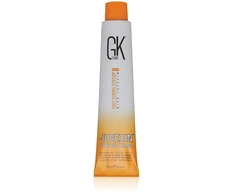 GK hair Global Keratin Kreminis Colour Permanent Hair Dye 10.21 Irisse Pearl Lightest Skirtas šviesiems plaukams, 100 ml