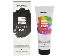 Goldwell Goldwell, Elumen Play, pusiau ilgalaikiai plaukų dažai, Juodas, 120 ml Unisex