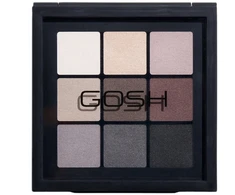 Gosh, Eyedentity, akių šešėlių paletė, 005, Be Hopeful, 9 atspalviai, 8 g