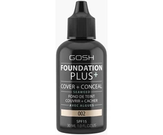 Gosh Foundation Plus+ SPF15 #002, 30 ml