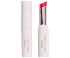 Gosh, Juicy Sviestas lūpoms, High-Pigment, Kreminis Lipstick, 004, Burning Heart, 2.8 g