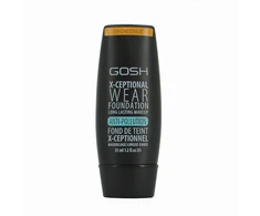 Gosh, X-Ceptional Wear, Vitamin E, Long Lasting, Kreminis Foundation, 19, Chestnut, 30 ml