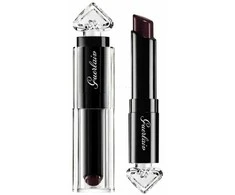 „Guerlain La Petite Robe Noire“ ilgai išliekantys kreminiai lūpų dažai „74 Plum Passion“ 2,8 g