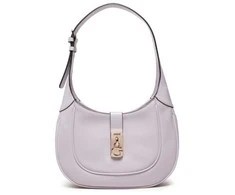 Guess, Alexie, Synthetic Leather, Textile Bag, Lilac, HWVG84, For Women, 22 x 14.5 x 10 cm