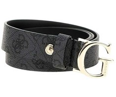 Guess, Alisa, Textile Belt, BW7498 VIN30, Juodas, For Women, Size S