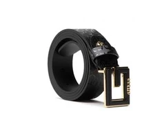 Guess, Blackne, Textile Belt, Juodas, For Women, Size L