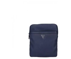Guess, Certosa, Tekstilinė rankinė per petį, Mėlyna, HMECRNP2258BLU, 22,5 x 23 x 6 cm, Vyrams