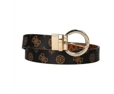 Guess, Cessily, Textile Belt, Juodas, For Women
