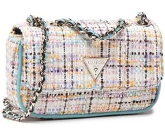 Guess, Cessily, Textile Crossbody Bag, Multicolour, hwtm76, For Women