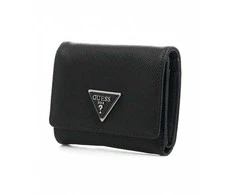 Guess, Cordelia, Textile Wallet, SLG Card, SWEYG839544, Juodas, For Women