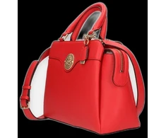 Guess, Dayane, Textile Bag, Top Handle Flap, Raudona, HWVS79 68070, For Women