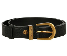 Guess, Jensen, Textile Belt, BW7411VIN35, Coal, For Women, Size M