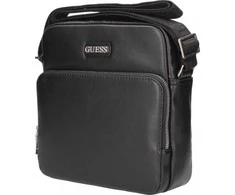 Guess, Krepšys, Textile Crossbody Bag, Juodas, 19 x 23 x 2 cm, For Men