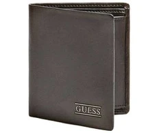 Guess, New Boston, Textile Wallet, SM2513LEA22, Juodas, For Men