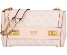 Guess, Scala, Textile Bag, Shoulder Bag, Latte/Light, XA787019, For Women
