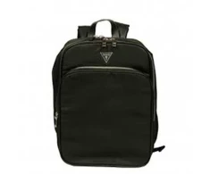 Guess, Zaino, Synthetic Leather, Textile Backpack, Juodas, HMECRN, For Men