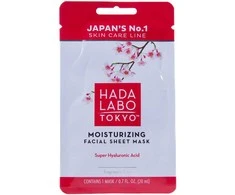 Hada Labo Tokyo Hada Labo drėkinamoji veido kaukė su hialurono rūgštimi, 20 ml