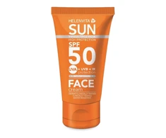 Helenvita Sun UVA &amp; UVB Protection Before Sun Exposure Kreminis For Face SPF 50, 50 ml