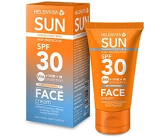 Helenvita Sun UVA &amp; UVB Protection Before Sun Exposure Kreminis For Face SPF 30, 50 ml