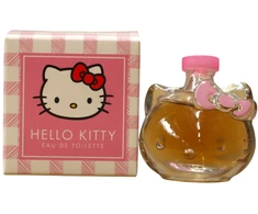 HelloKitty Hello Kitty, ikoniškasis Vichy Rose, tualetinis vanduo, mergaitėms, 5 ml